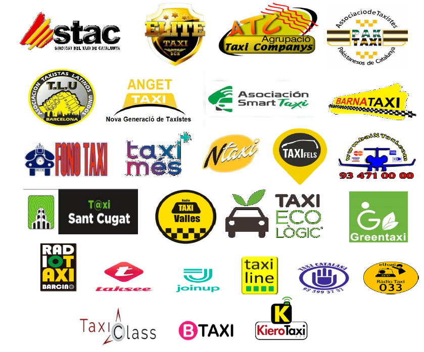 Solicitud de asociaciones e intermediarios del taxi para la reducción de flota del AMB al 50%