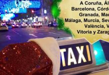 El taxi de Barcelona se vuelca con Taxi Luz 2021 TaxiLuz