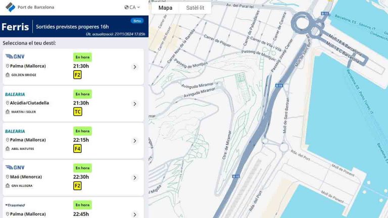 Nuevo portal informativo del Puerto de Barcelona