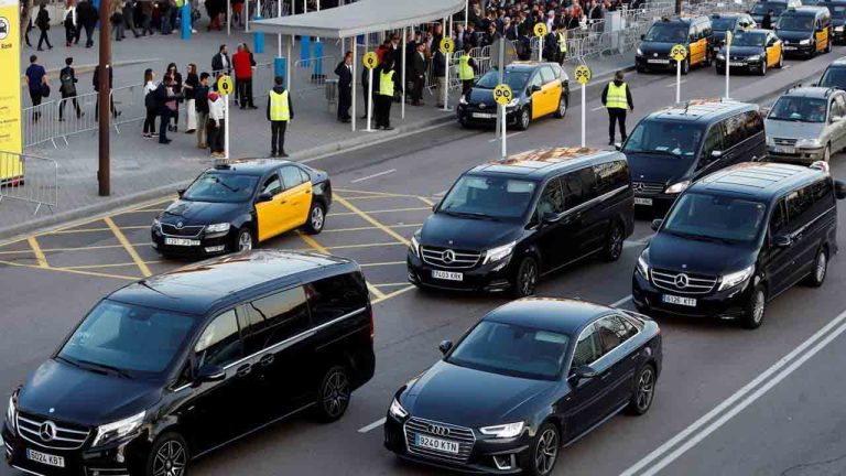 Movilidad y ocupación viaria en Barcelona análisis comparativo de taxis y VTC
