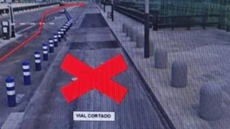 Cortes y desv&iacute;os en el acceso a la T1 del Aeropuerto por obras de mejora